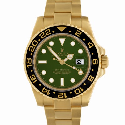 Rolex 116718 GMT-Master II Automatic Male 18k yellow gold Replica Watches
