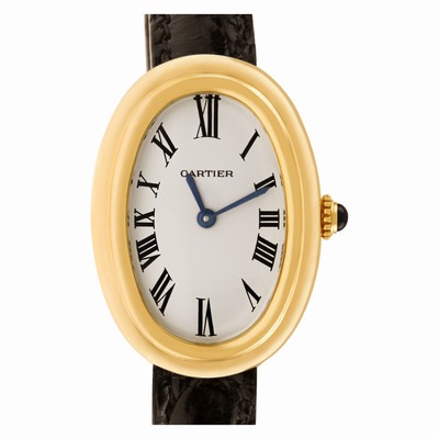 Cartier W8000017 Baignoire Manual Female 18k yellow gold Replica Watches