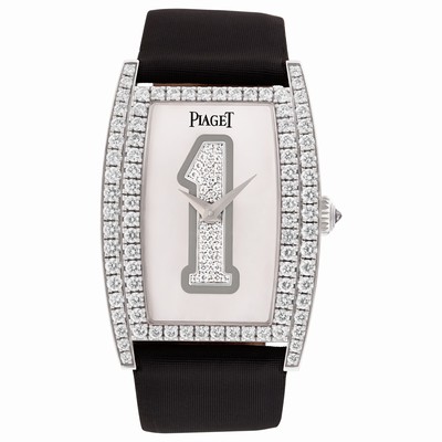 Piaget G0A31133 Limelight Quartz Female 18k White Gold Replica Watches
