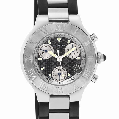 Cartier w510125u2 Chronoscaph Quartz Unisex Stainless Steel Replica Watches