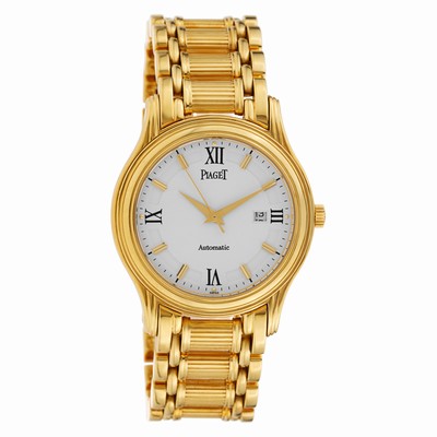 Piaget 24001 M 501 D Polo Automatic Unisex 18k Yellow Gold Replica Watches