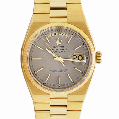 Rolex 19018 Day-Date Quartz Male 18k yellow gold Replica Watches