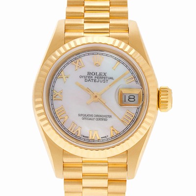 Rolex 69178 Datejust Automatic Female 18k yellow gold Replica Watches