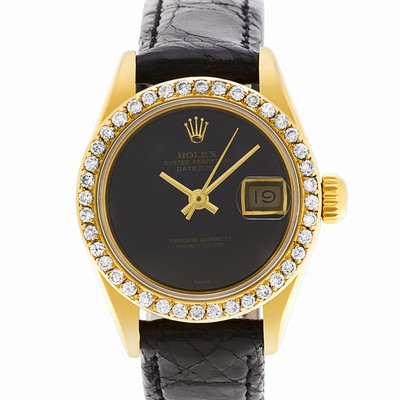 Rolex 69178 Datejust Automatic Female 18k Yellow Gold Replica Watches