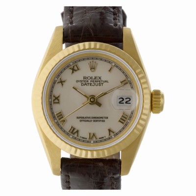 Rolex 69178 Datejust Automatic Female 18k yellow gold Replica Watches
