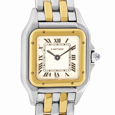 Cartier W25029B6 Panthere Quartz Female Stainless Steel Replica Watches