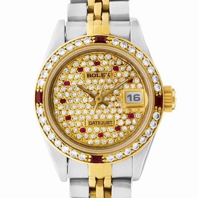 Rolex 69173 Datejust Automatic Female Stainless Steel Replica Watches