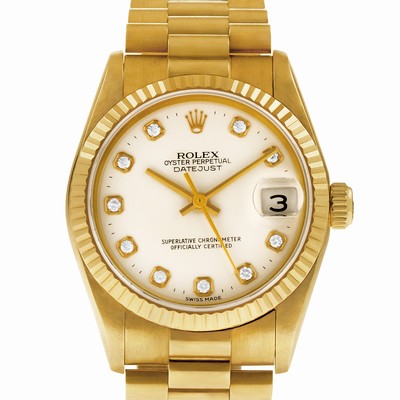 Rolex 68278 Datejust Automatic Unisex 18k yellow gold Replica Watches