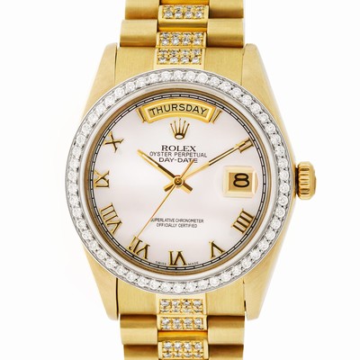 Rolex 18238 Day-Date Automatic Male 18k yellow gold Replica Watches
