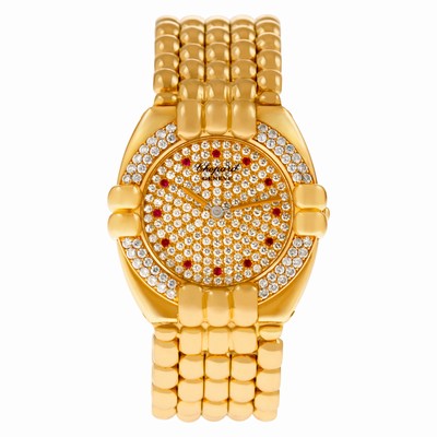 Chopard 2230 Gstaad Quartz Female 18k yellow gold Replica Watches