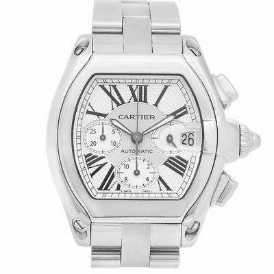 Cartier W62019X6 Roadster Automatic Male Stainless Steel Replica Watches