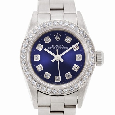Rolex 67180 Oyster Perpetual Automatic Female Stainless Steel Replica Watches