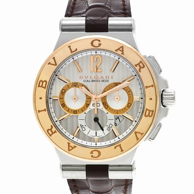 Bvlgari DGP42SGCH Diagono Automatic Male Stainless Steel Replica Watches