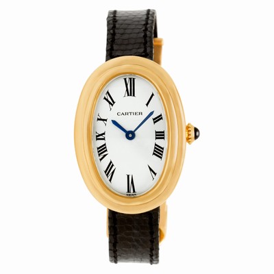 Cartier 60012 Baignoire Manual Female 18k yellow gold Replica Watches