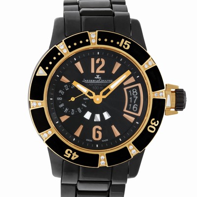 Jaeger LeCoultre Q189LC70 (161.L.61.S) Lady Diver Automatic Female 18k rose gold & ceramic Replica Watches