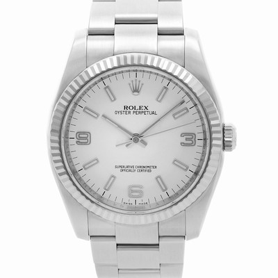 Rolex 116034 Oyster Perpetual Automatic Unisex Stainless Steel Replica Watches