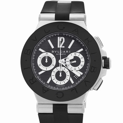 Bvlgari DG 42 SV CH Diagono Automatic Male Stainless Steel Replica Watches
