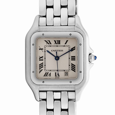Cartier w25054p5 Panthere Quartz Male Stainless Steel Replica Watches