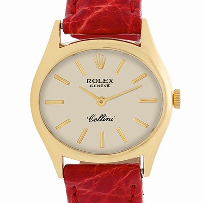 Rolex 3802 Cellini Manual Female 18k yellow gold Replica Watches