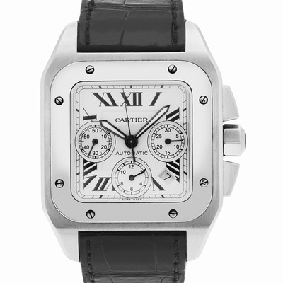 Cartier W20090X8 Santos 100 Automatic Male Stainless Steel Replica Watches