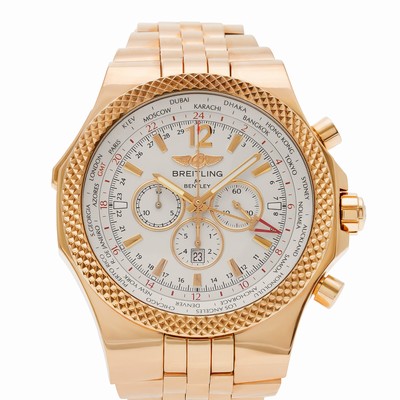 Breitling R47362 Bentley Automatic Male 18k Pink Gold Replica Watches