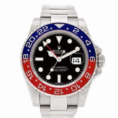 Rolex 116719 GMT-Master II Automatic Male 18k White Gold Replica Watches