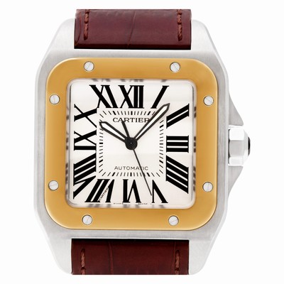Cartier W20072X7 Santos 100 Automatic Male Stainless Steel Replica Watches
