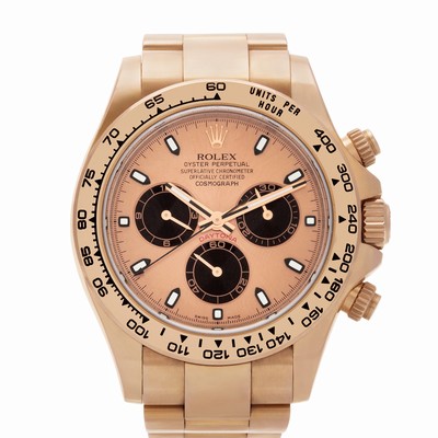 Rolex 116505 Daytona Automatic Unisex 18k Pink Gold Replica Watches
