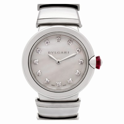 Bvlgari lu28s Lucea Quartz Female Stainless Steel Replica Watches