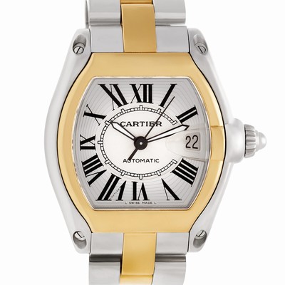 Cartier W62031Y4 Roadster Automatic Unisex Stainless Steel Replica Watches