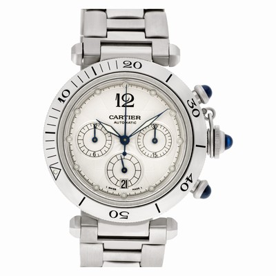 Cartier W31018H3 Pasha Chronograph Automatic Male Stainless Steel Replica Watches
