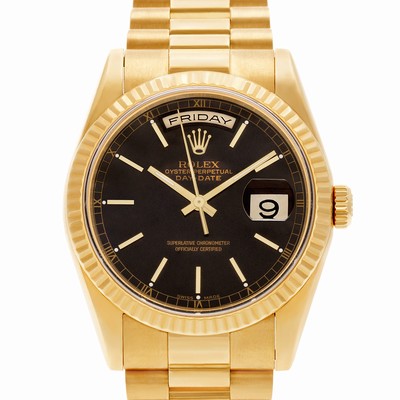 Rolex 118238 Day-Date Automatic Male 18k yellow gold Replica Watches
