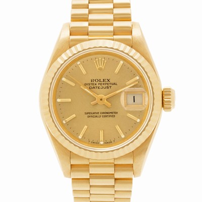 Rolex 69178 Datejust Automatic Female 18k yellow gold Replica Watches