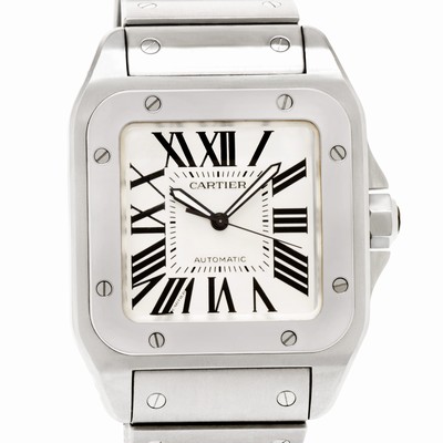 Cartier w200737g Santos 100 Automatic Male Stainless Steel Replica Watches