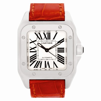 Cartier W20106X8 Santos 100 Automatic Unisex Stainless Steel Replica Watches