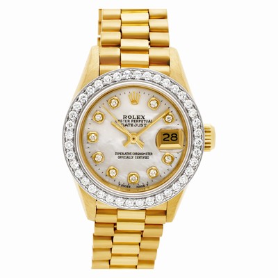 Rolex 69178 Datejust Automatic Female 18k yellow gold Replica Watches