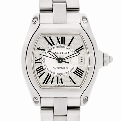 Cartier W62025V3 Roadster Automatic Unisex Stainless Steel Replica Watches