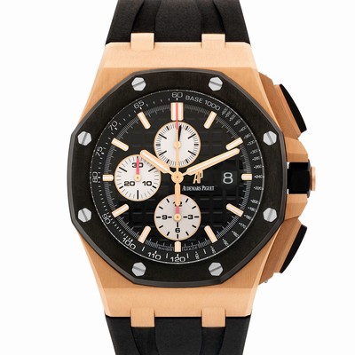 Audemars Piguet 26400RO.OO.a002CA.01 Royal Oak Offshore Automatic Male 18k rose gold Replica Watches