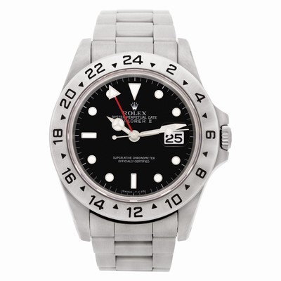 Rolex 16570 Explorer II Automatic Male Stainless Steel Replica Watches