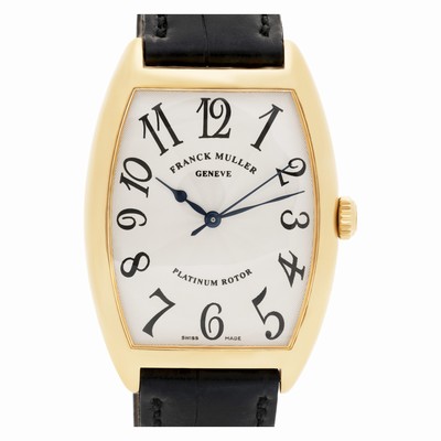 Franck Muller 2852 SC Curvex Automatic Male 18k yellow gold Replica Watches
