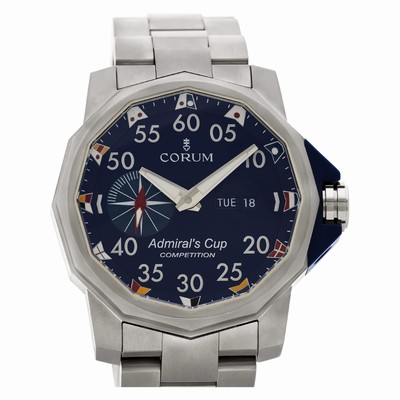Corum 947.931.04/V700 AN12 Admirals Cup Automatic Male Titanium Replica Watches