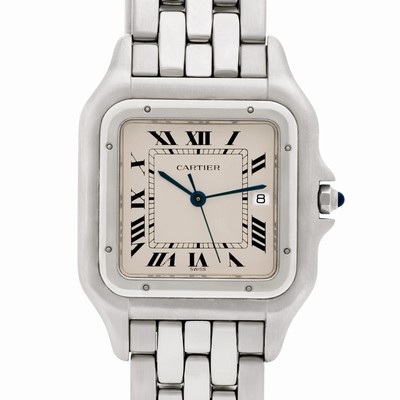 Cartier W25032P5 Panthere Quartz Male Stainless Steel Replica Watches
