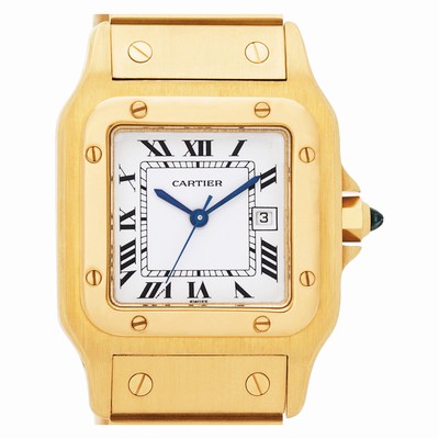 Cartier Cartier 2258 Santos Automatic Male 18k yellow gold Replica Watches
