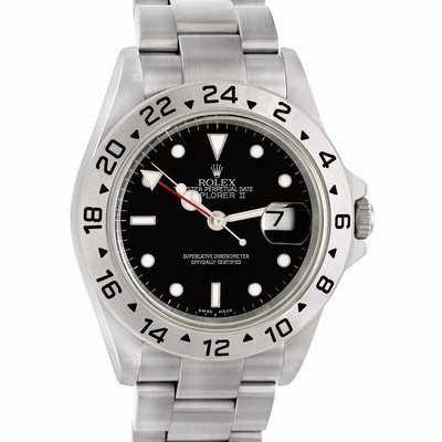 Rolex 16570 T Explorer II Automatic Male Stainless Steel Replica Watches