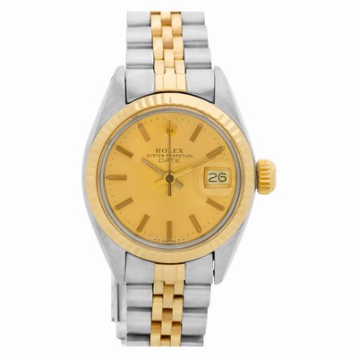 Rolex 6917 Date Automatic Female Gold Replica Watches
