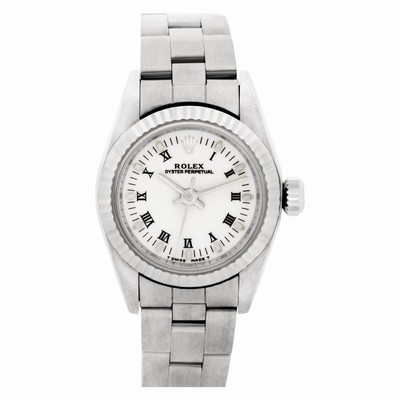 Rolex 67194 Oyster Perpetual Automatic Female Stainless Steel Replica Watches