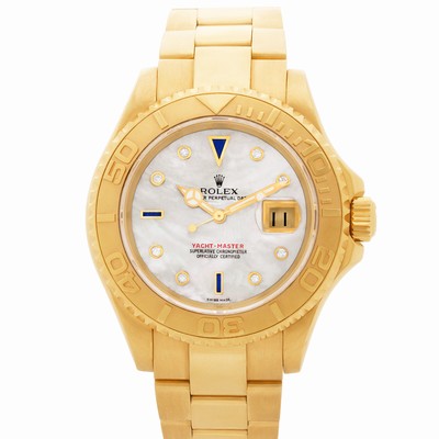 Rolex 16628B Yacht-Master Automatic Male 18k yellow gold Replica Watches