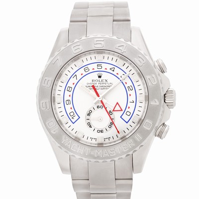 Rolex 116689 Yacht-Master II Automatic Male 18k White Gold Replica Watches