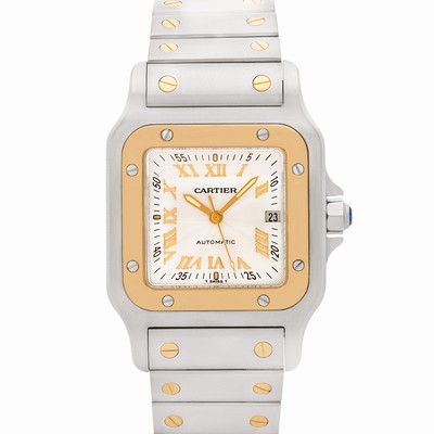 Cartier 2319 Santos Automatic Male 18k gold & Stainless Steel Replica Watches