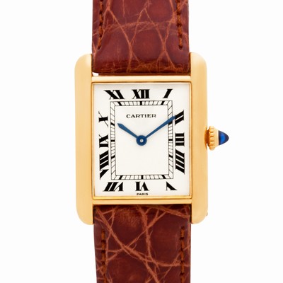 Cartier Cartier 2263 Tank Manual Unisex 18k yellow gold Replica Watches